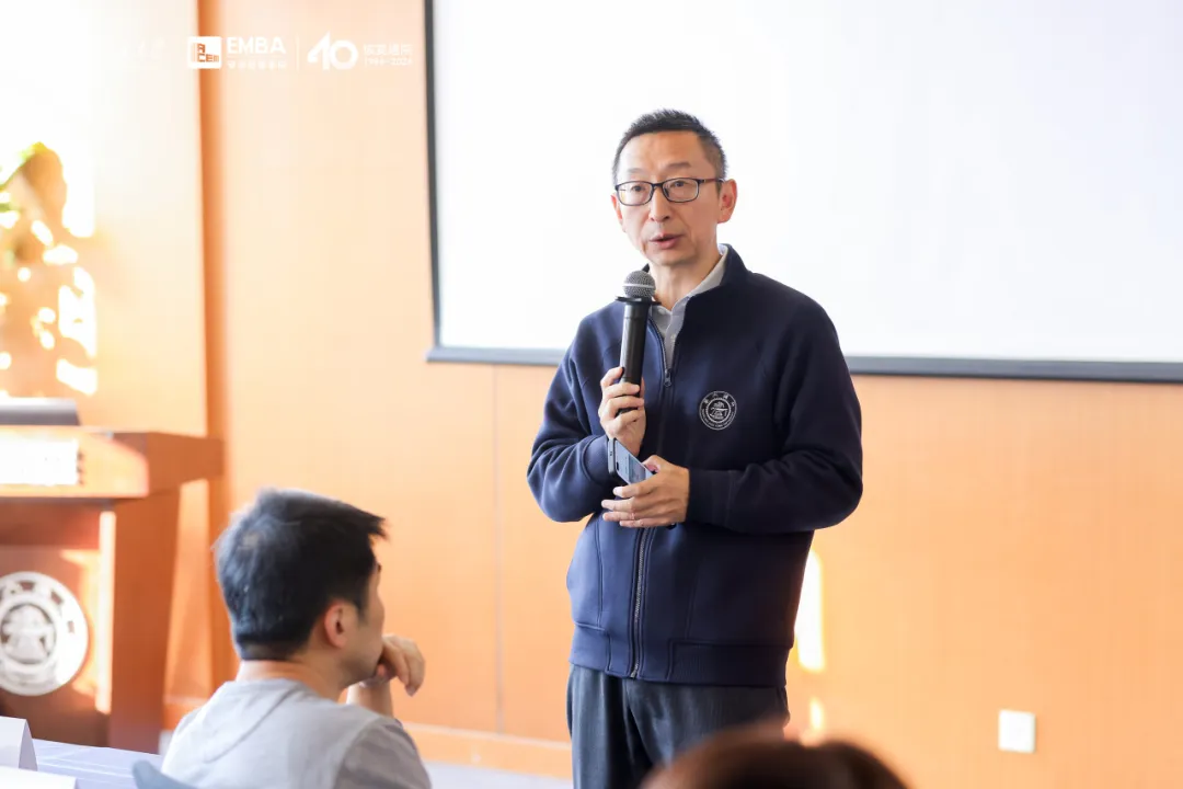 明略科技吳明輝做客上海交大安泰EMBA“實戰1+1”